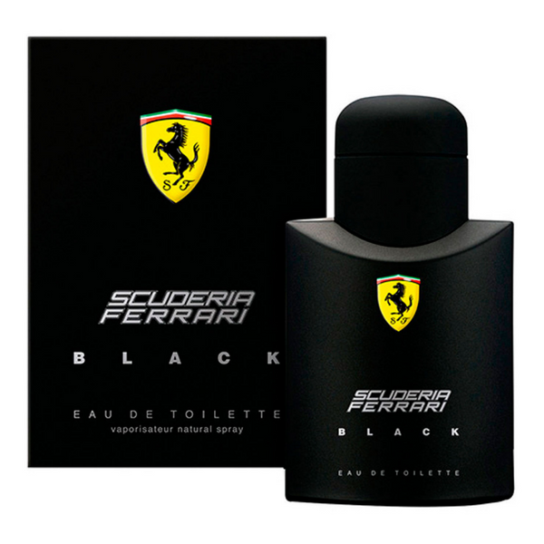 Black Scuderia Ferrari para caballero 125ml.