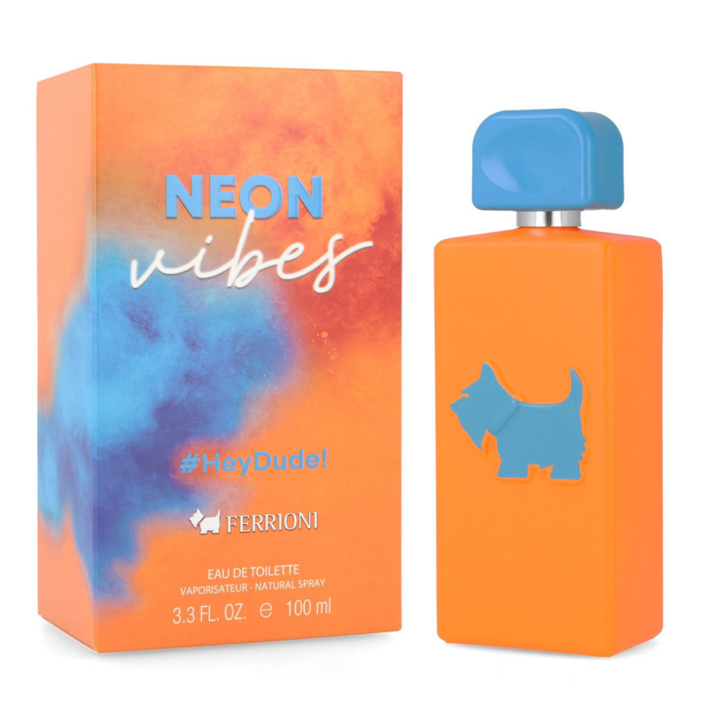 Neon Vibes Hey Dude Ferrioni para Caballero 100ml.