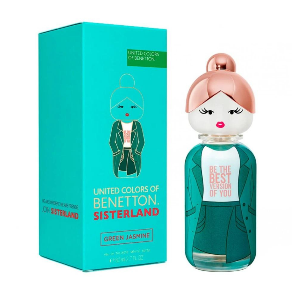 Sisterland Green Jasmine Benetton para Dama 80ml.