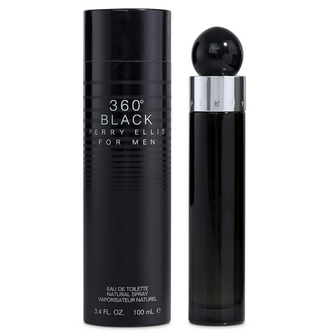 360º Black Perry Ellis para caballero 100ml.