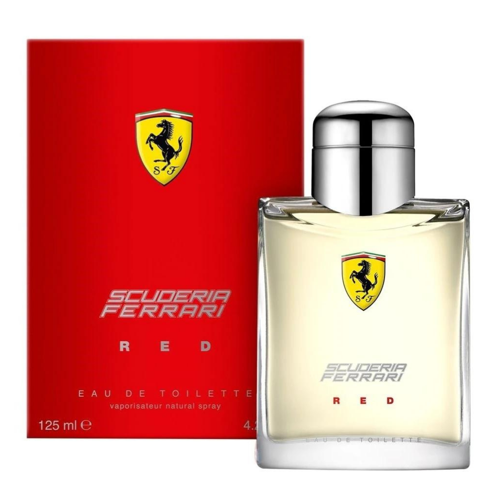 Red Scuderia Ferrari para caballero 125ml.